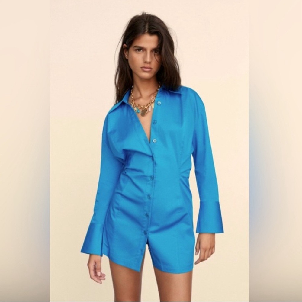 Zara Long Sleeve - Shirt Dress